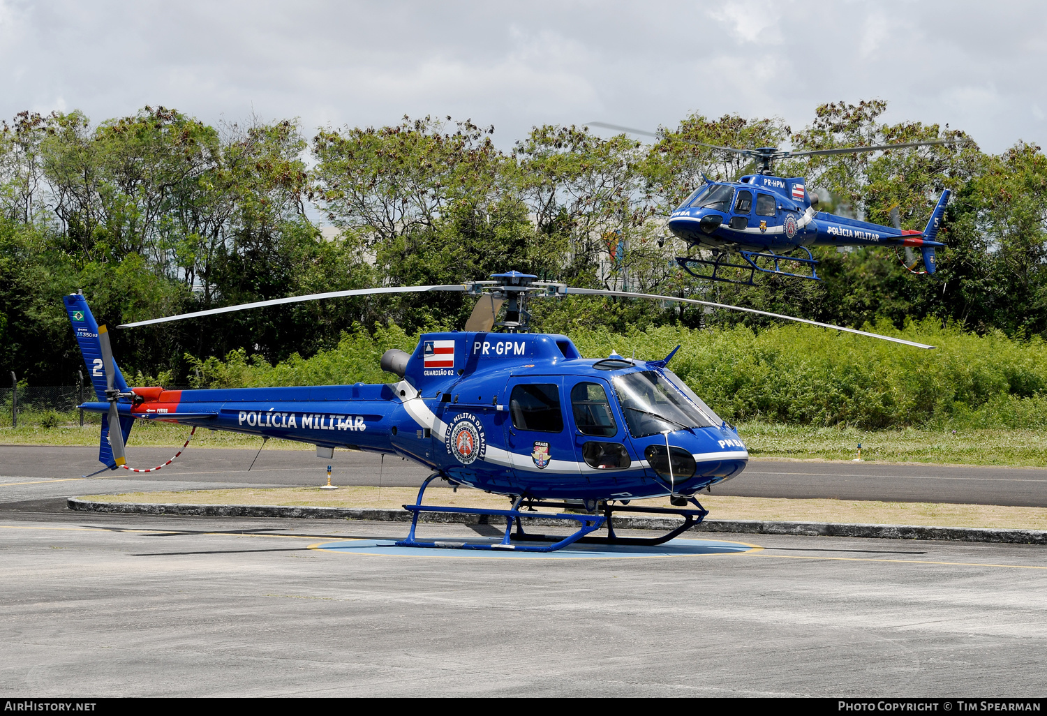 Aircraft Photo of PR-GPM | Helibras AS-350B-2 Esquilo | Polícia Militar Da Bahia | AirHistory.net #626905