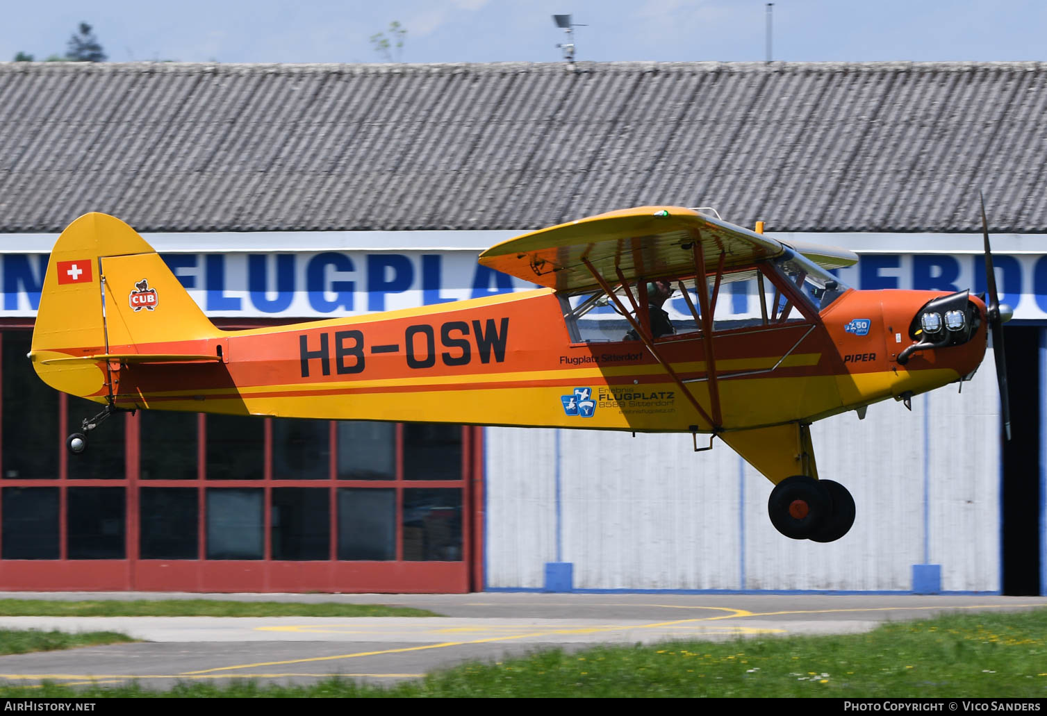 Aircraft Photo of HB-OSW | Piper L-4B Cub (J-3C-65D) | AirHistory.net #626907