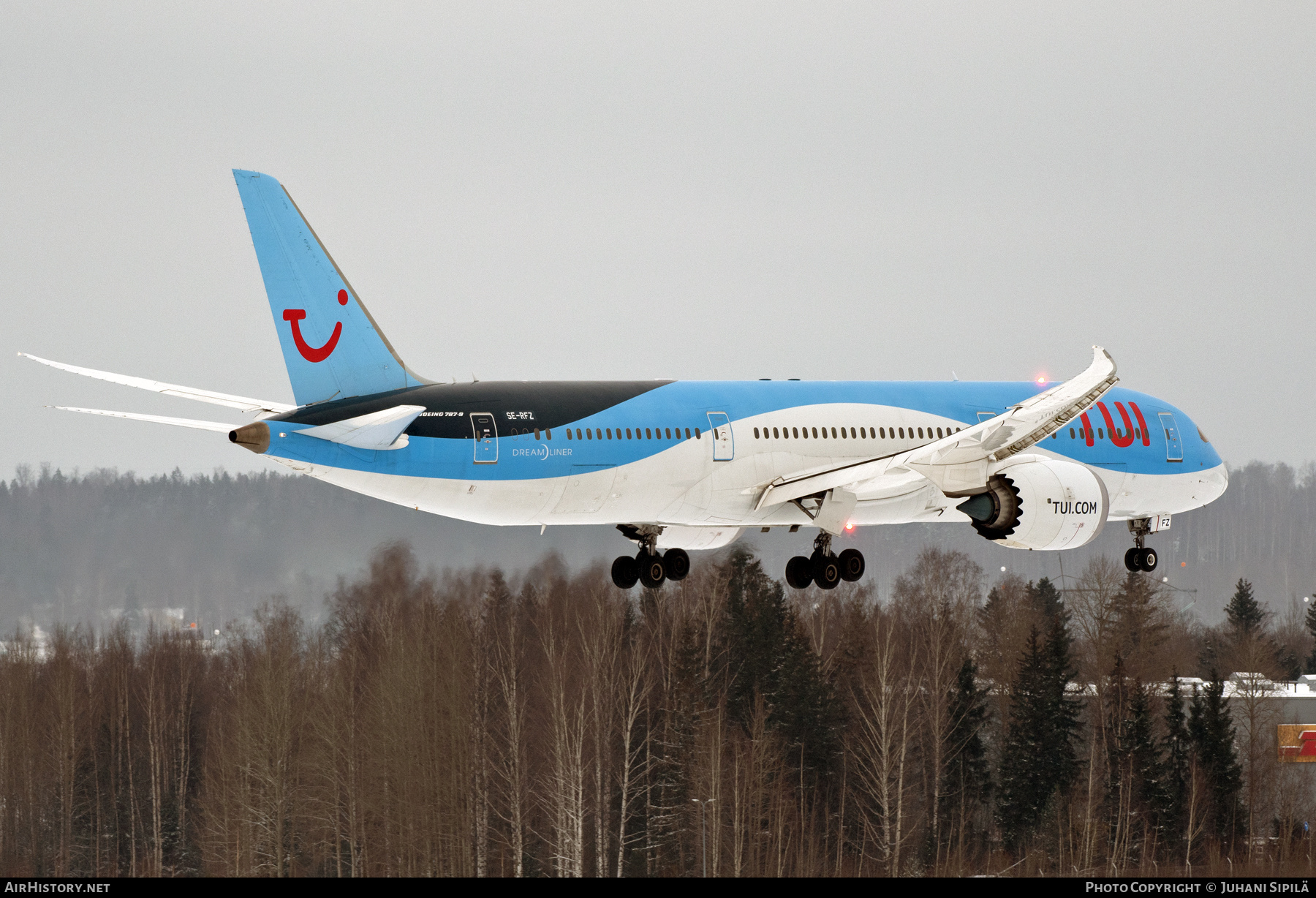 Aircraft Photo of SE-RFZ | Boeing 787-9 Dreamliner | TUIfly Nordic | AirHistory.net #626909