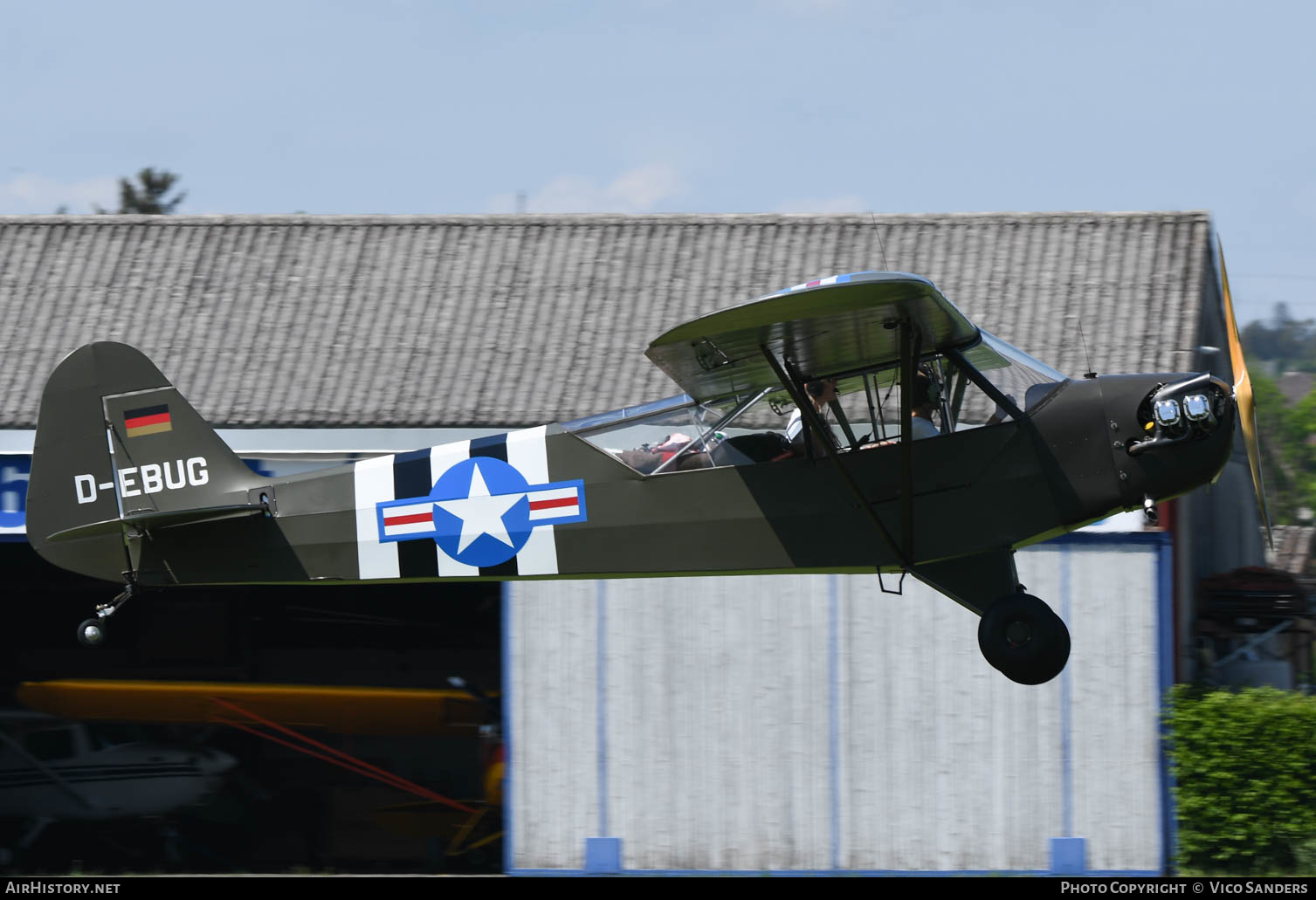 Aircraft Photo of D-EBUG | Piper J-3C-65 Cub | USA - Air Force | AirHistory.net #626914