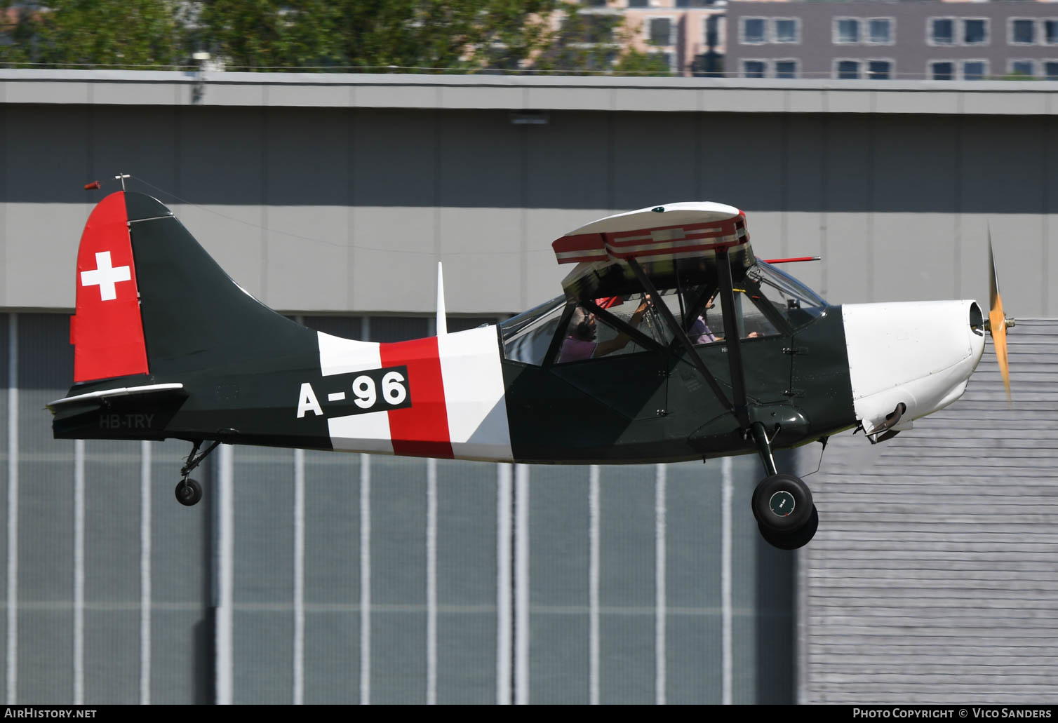 Aircraft Photo of HB-TRY / A-96 | Stinson L-5 Sentinel | Switzerland - Air Force | AirHistory.net #626918