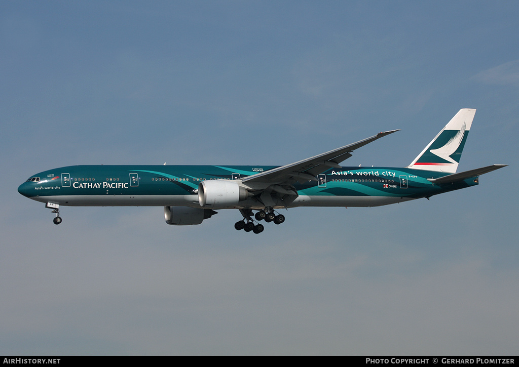 Aircraft Photo of B-KPF | Boeing 777-367/ER | Cathay Pacific Airways | AirHistory.net #626931