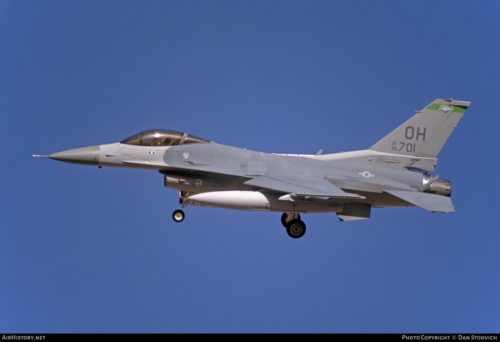 Aircraft Photo of 90-0701 / AF90-701 | General Dynamics F-16CM Fighting Falcon | USA - Air Force | AirHistory.net #626949