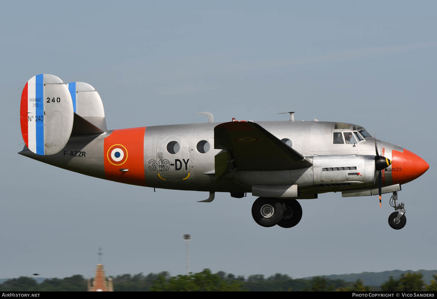 Aircraft Photo of F-AZZR / 240 | Dassault MD-312 Flamant | France - Air Force | AirHistory.net #626970