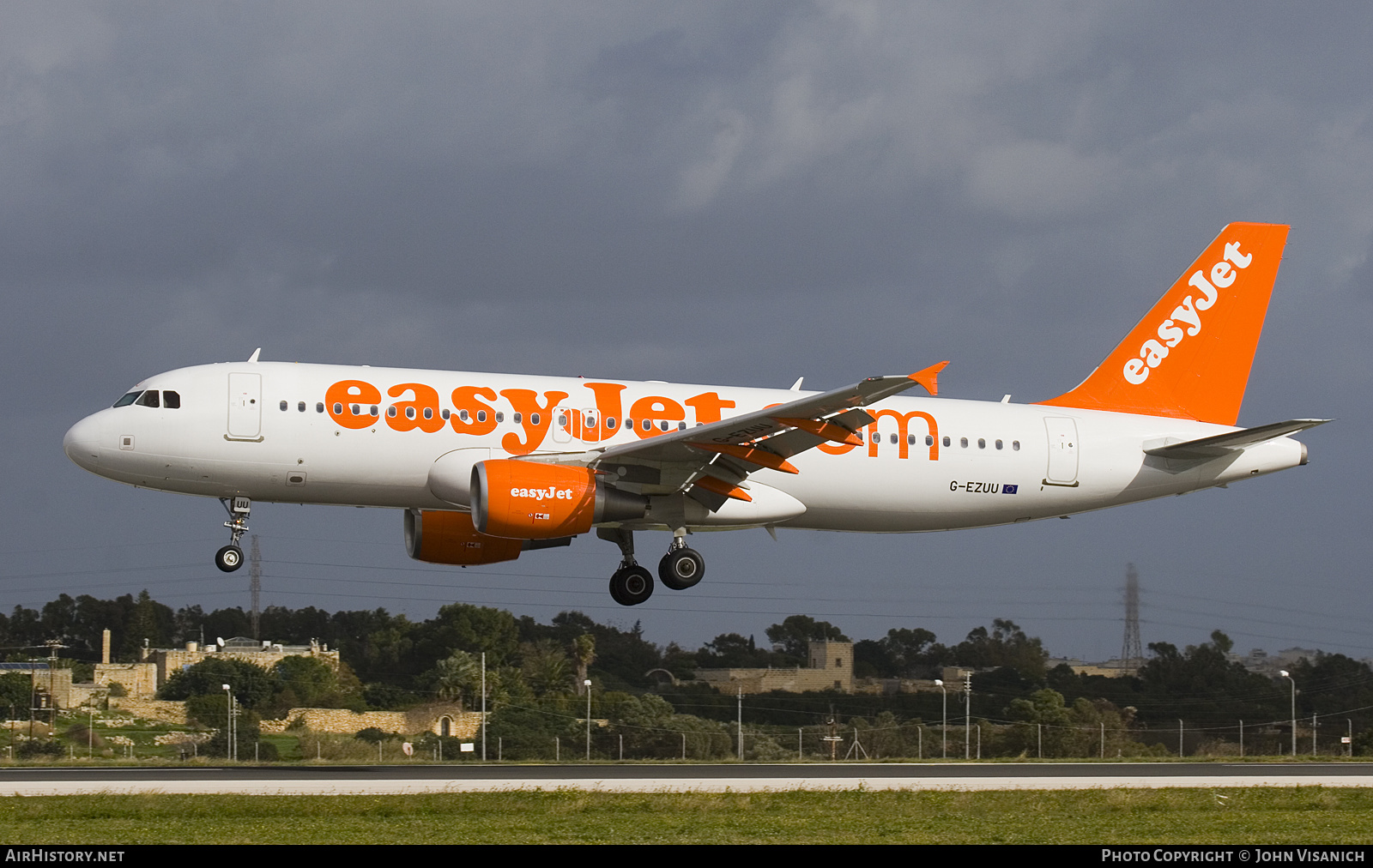 Aircraft Photo of G-EZUU | Airbus A320-214 | EasyJet | AirHistory.net #626973