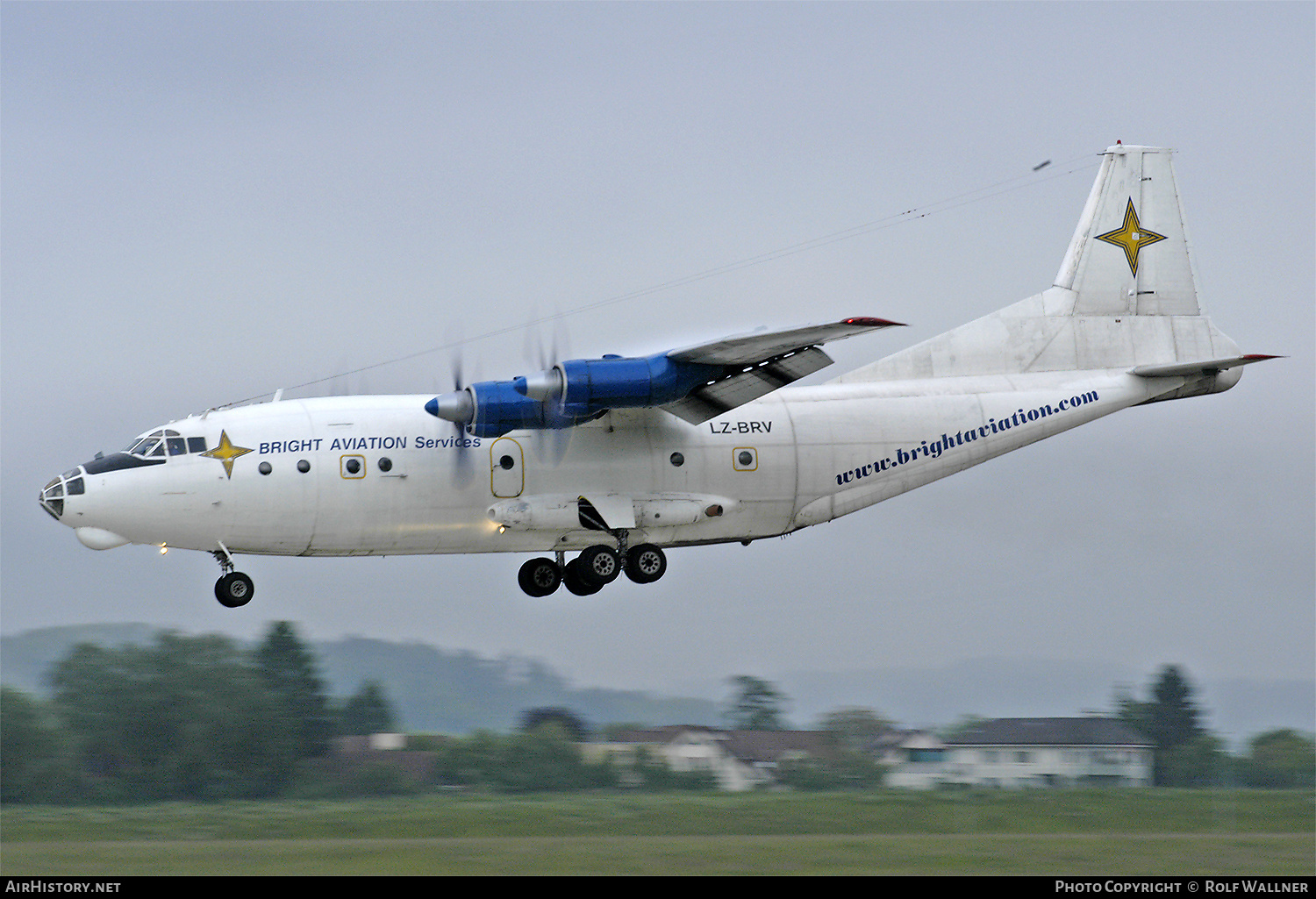 Aircraft Photo of LZ-BRV | Antonov An-12B | Bright Aviation Services | AirHistory.net #626997