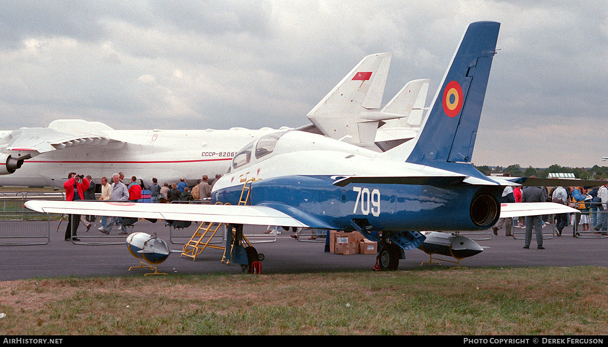 Aircraft Photo of 709 | IAR IAR-99 Soim | Romania - Air Force | AirHistory.net #627012