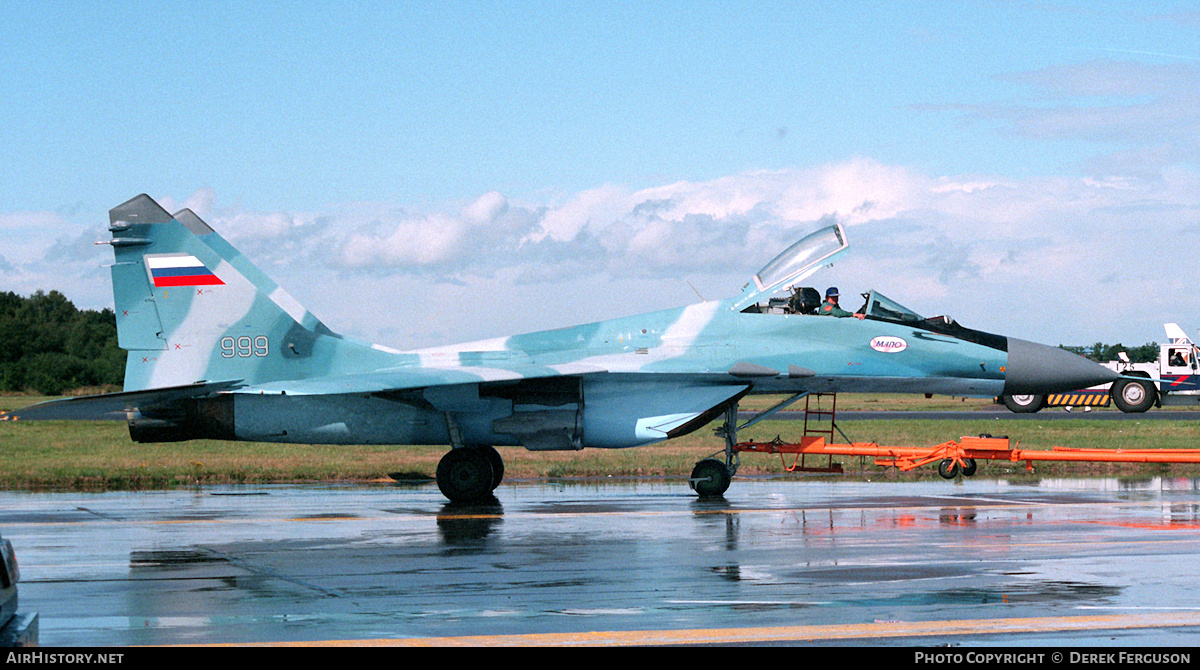 Aircraft Photo of 999 GREY | Mikoyan-Gurevich MiG-29 | Russia - Air Force | AirHistory.net #627015