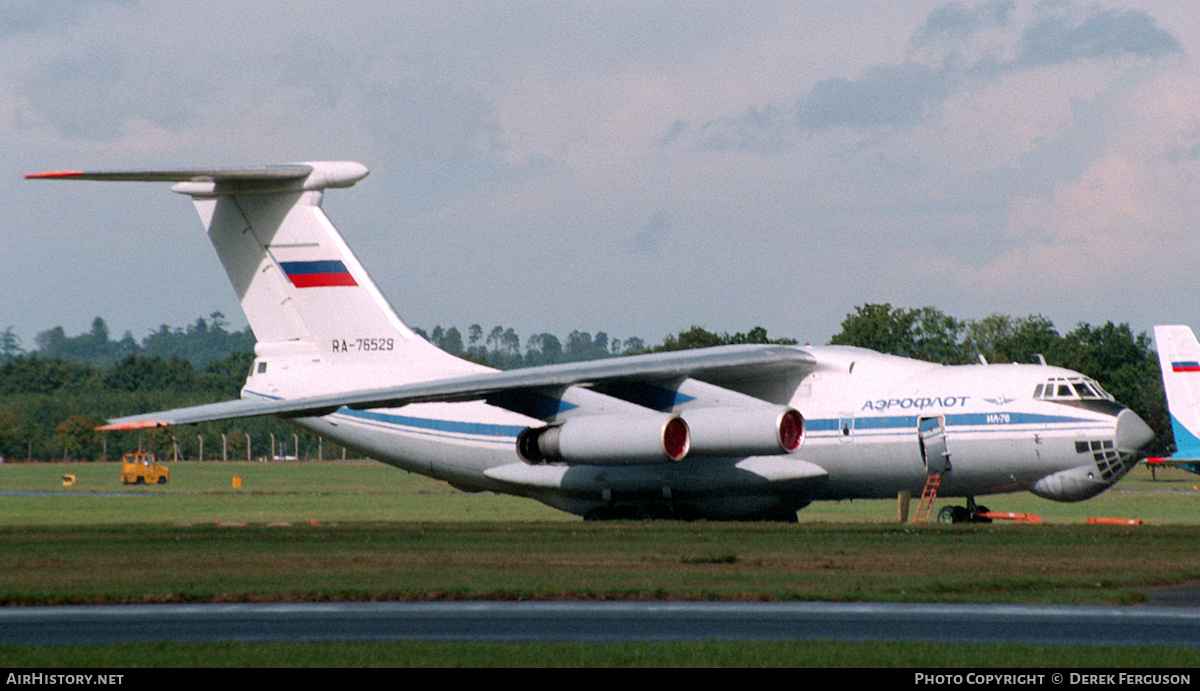Aircraft Photo of RA-76529 | Ilyushin Il-76LL | Aeroflot | AirHistory.net #627020