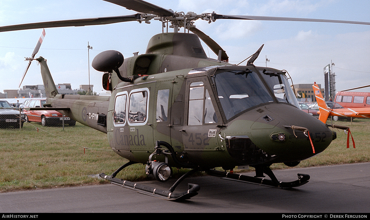 Aircraft Photo of C-FYWV / 146452 | Bell CH-146 Griffon (412CF) | Canada - Air Force | AirHistory.net #627021