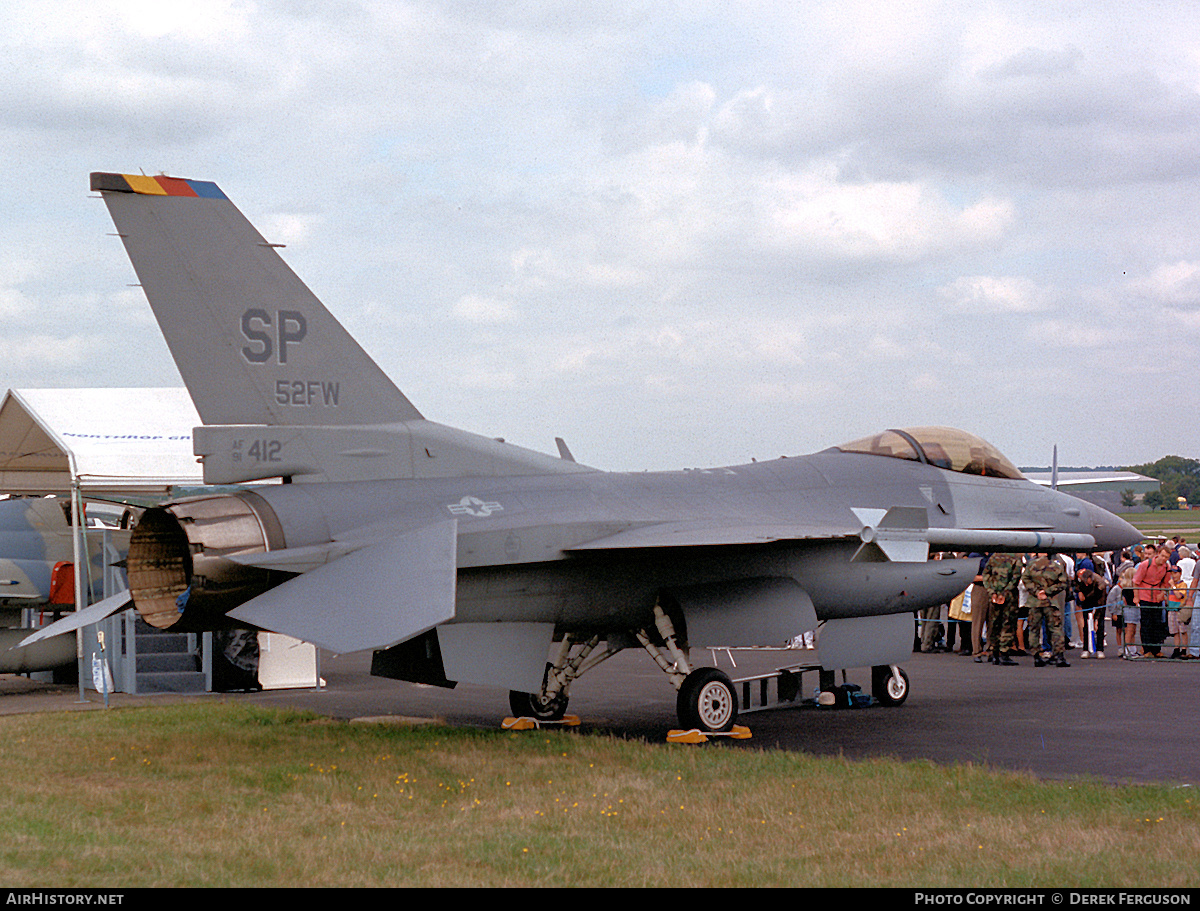 Aircraft Photo of 91-0412 / AF91-412 | Lockheed F-16CJ Fighting Falcon | USA - Air Force | AirHistory.net #627041
