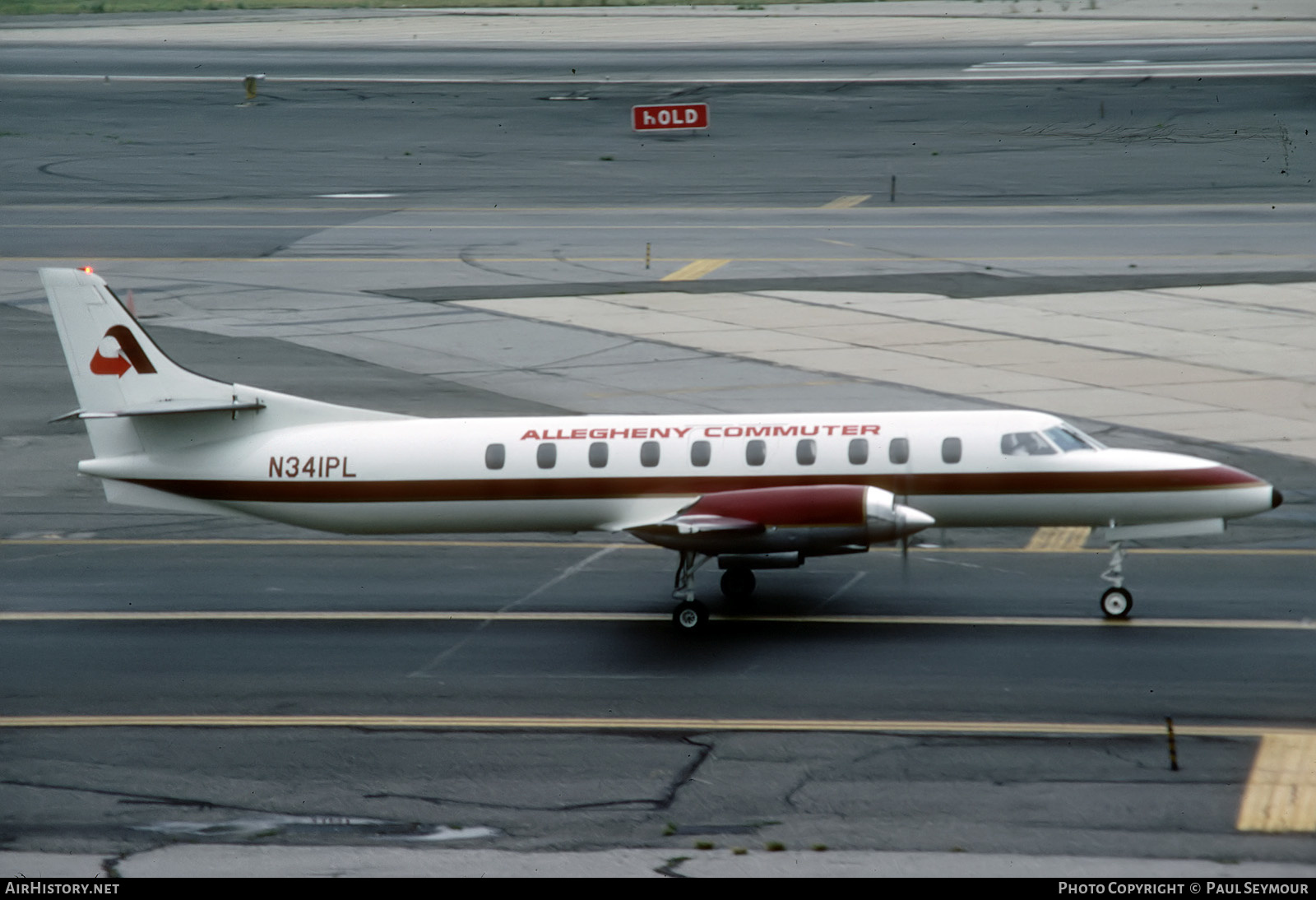 Aircraft Photo of N341PL | Swearingen SA-226TC Metro II | Allegheny Commuter | AirHistory.net #627053