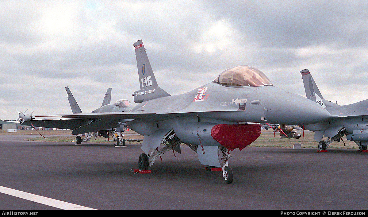 Aircraft Photo of J-516 | General Dynamics F-16A Fighting Falcon | Netherlands - Air Force | AirHistory.net #627070