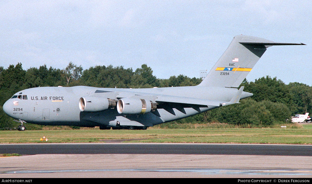 Aircraft Photo of 92-3294 / 23294 | McDonnell Douglas C-17A Globemaster III | USA - Air Force | AirHistory.net #627073