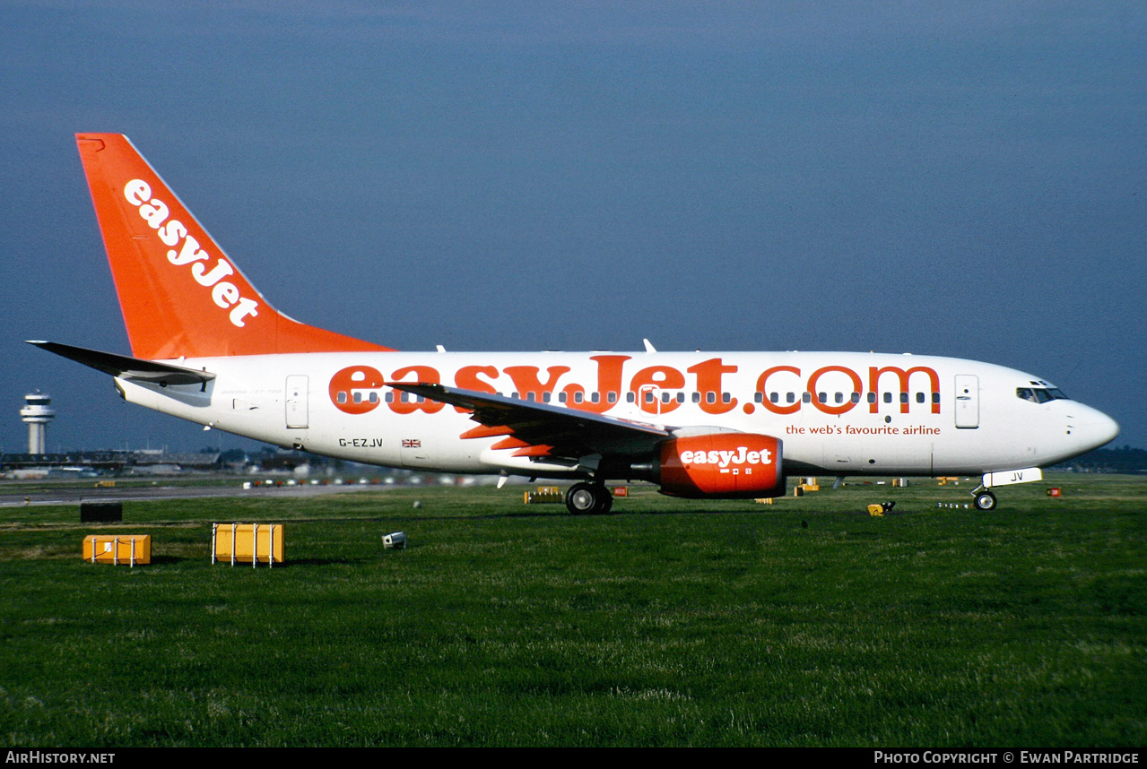Aircraft Photo of G-EZJV | Boeing 737-73V | EasyJet | AirHistory.net #627078