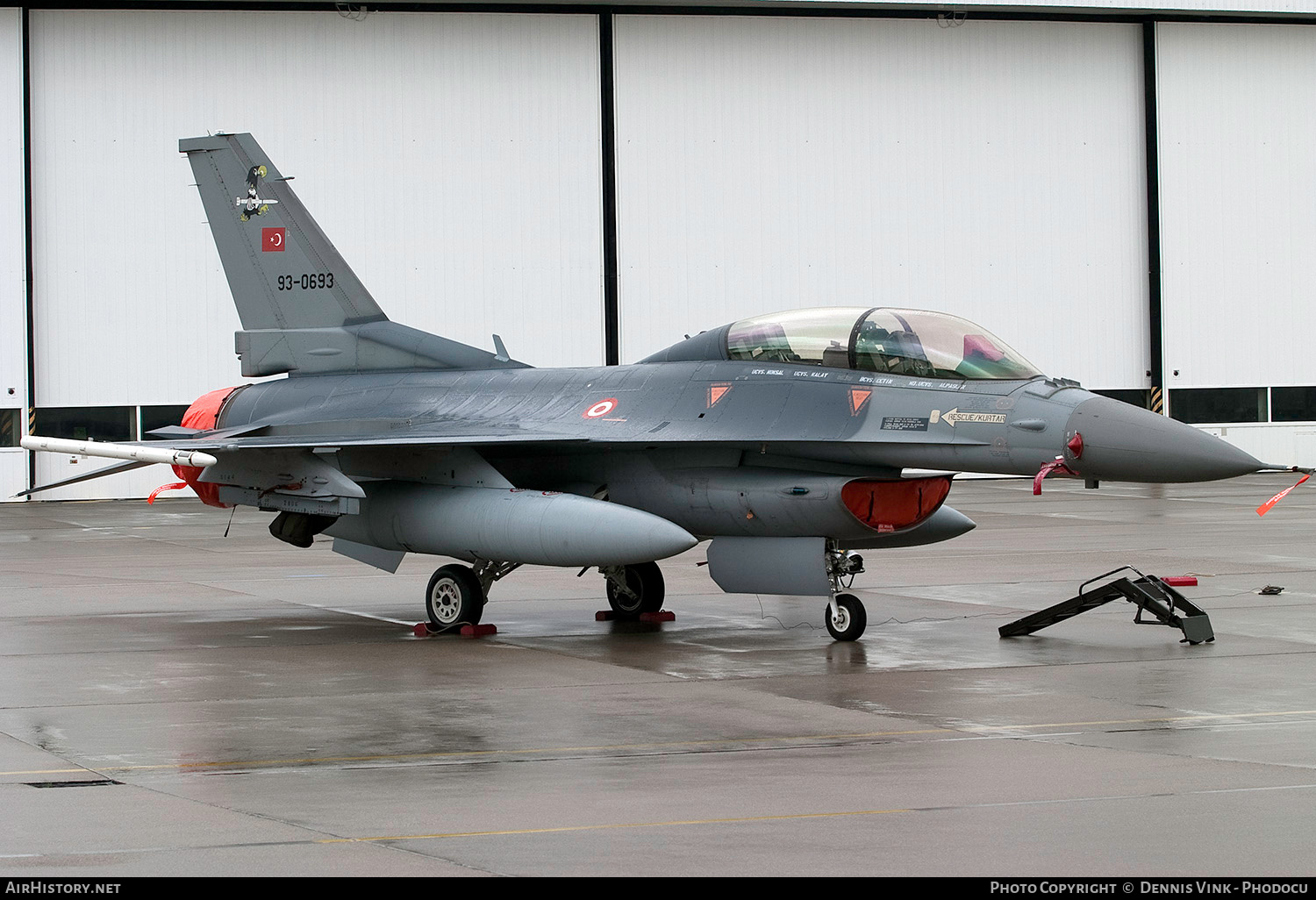 Aircraft Photo of 93-0693 | Lockheed Martin F-16DJ Fighting Falcon | Turkey - Air Force | AirHistory.net #627103