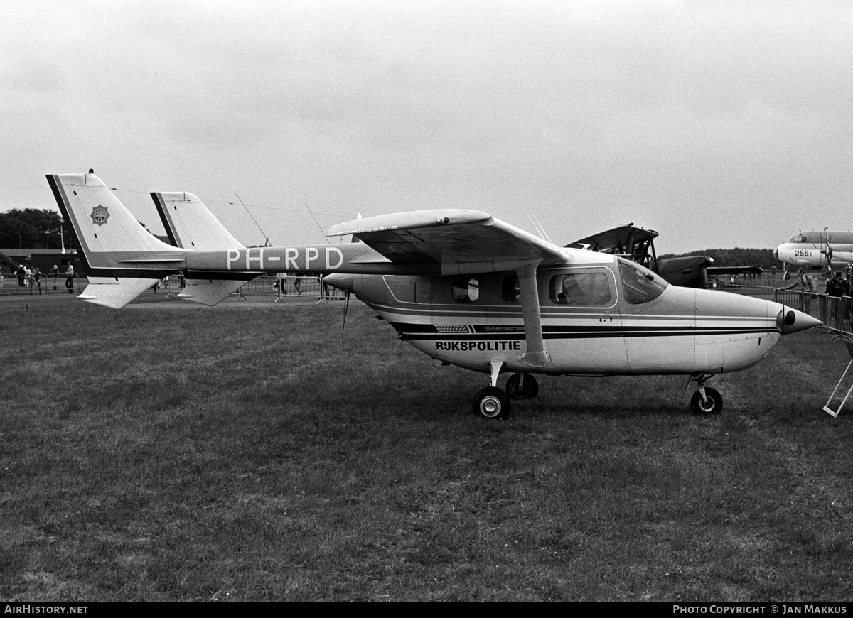 Aircraft Photo of PH-RPD | Reims F337G Super Skymaster | Rijkspolitie | AirHistory.net #627113