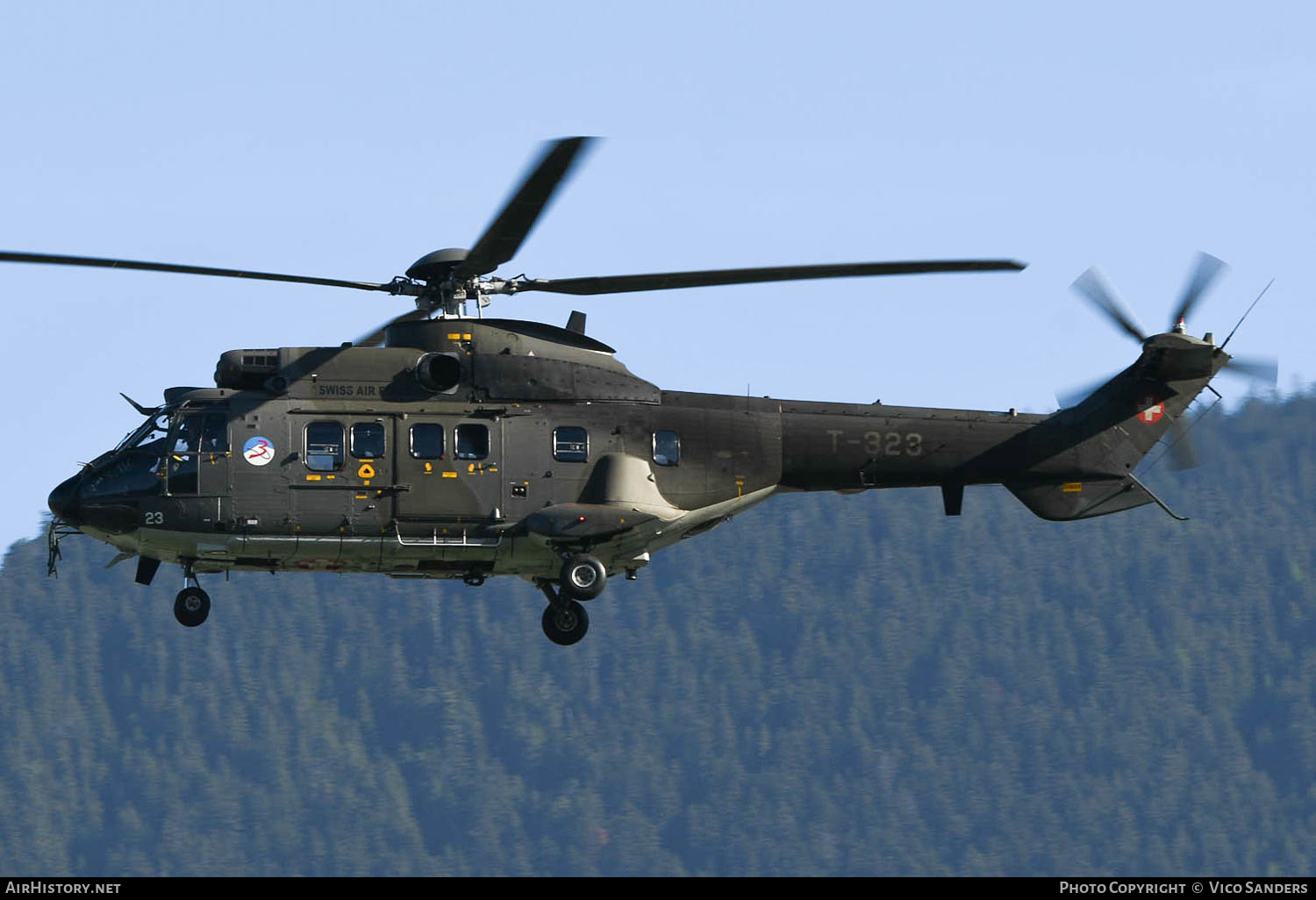 Aircraft Photo of T-323 | Aerospatiale TH06 Super Puma (AS-332M1) | Switzerland - Air Force | AirHistory.net #627130