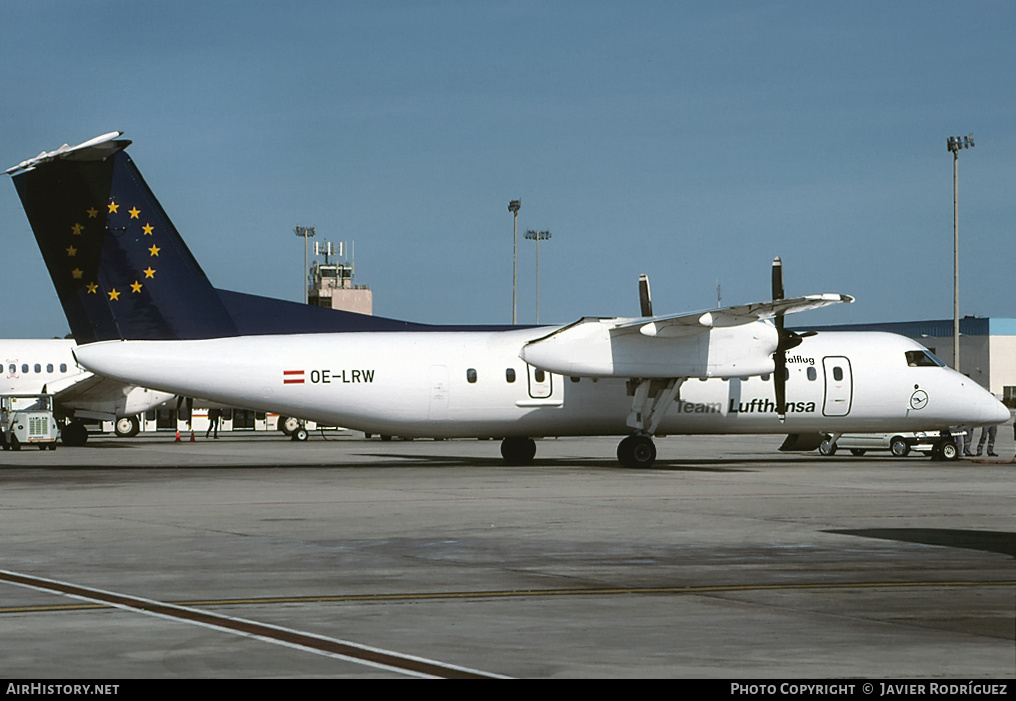 Aircraft Photo of OE-LRW | De Havilland Canada DHC-8-311 Dash 8 | Team Lufthansa | AirHistory.net #627163