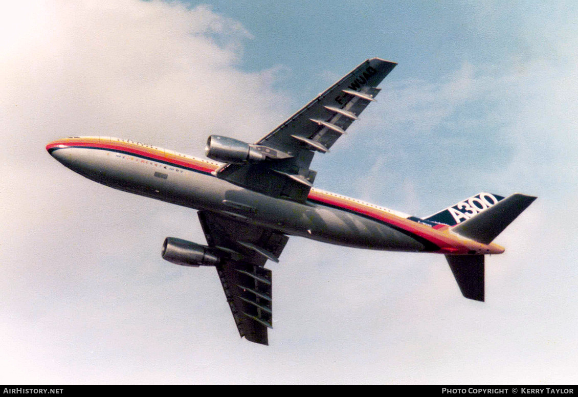 Aircraft Photo of F-WUAD | Airbus A300B2-103 | Airbus Industrie | AirHistory.net #627166