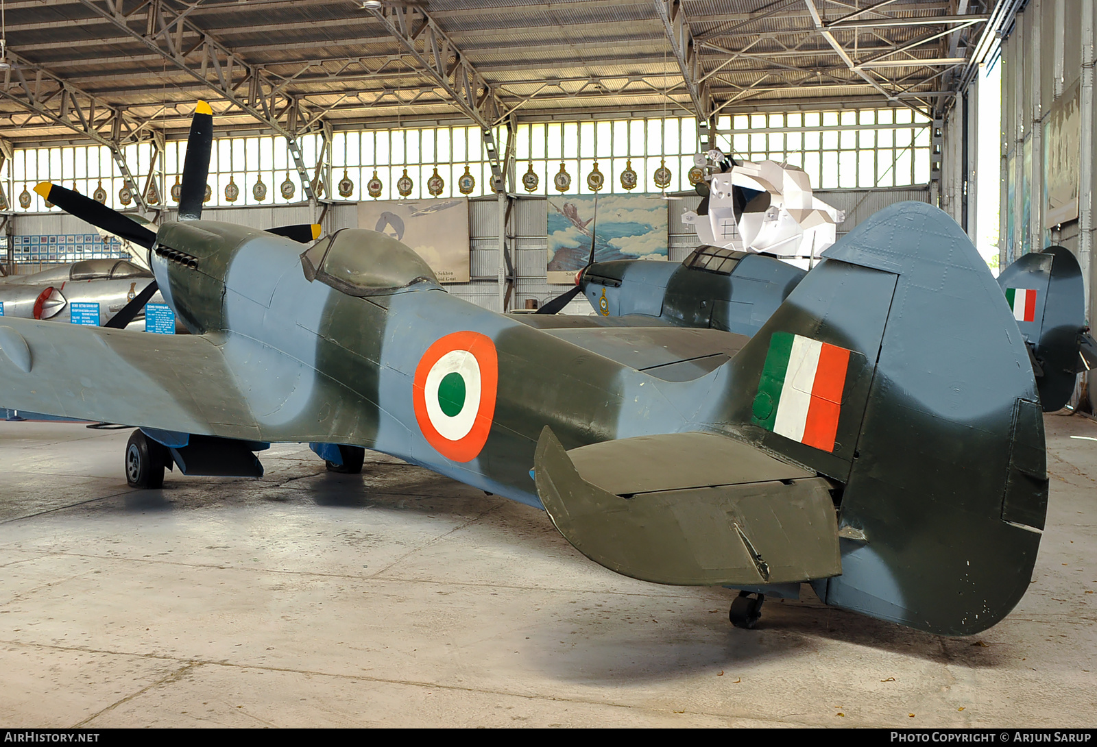 Aircraft Photo of HS986 | Supermarine 394 Spitfire FR18E | India - Air Force | AirHistory.net #627178