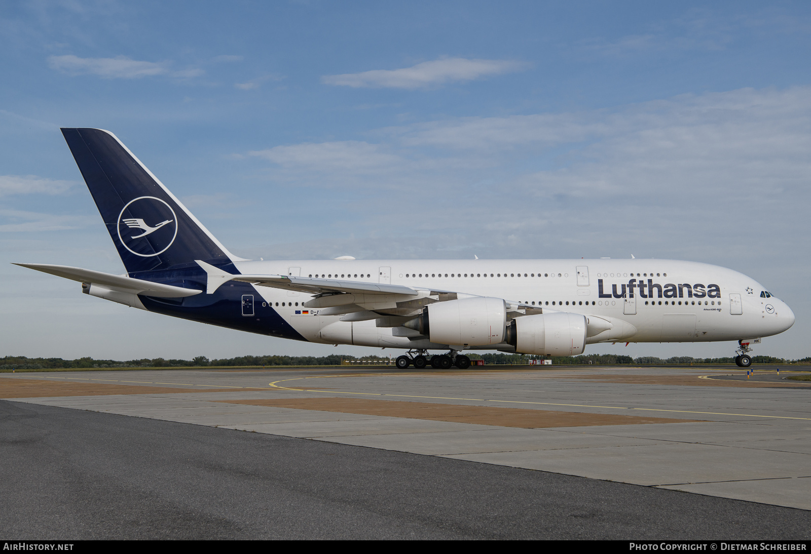 Aircraft Photo of D-AIMK | Airbus A380-841 | Lufthansa | AirHistory.net #627180