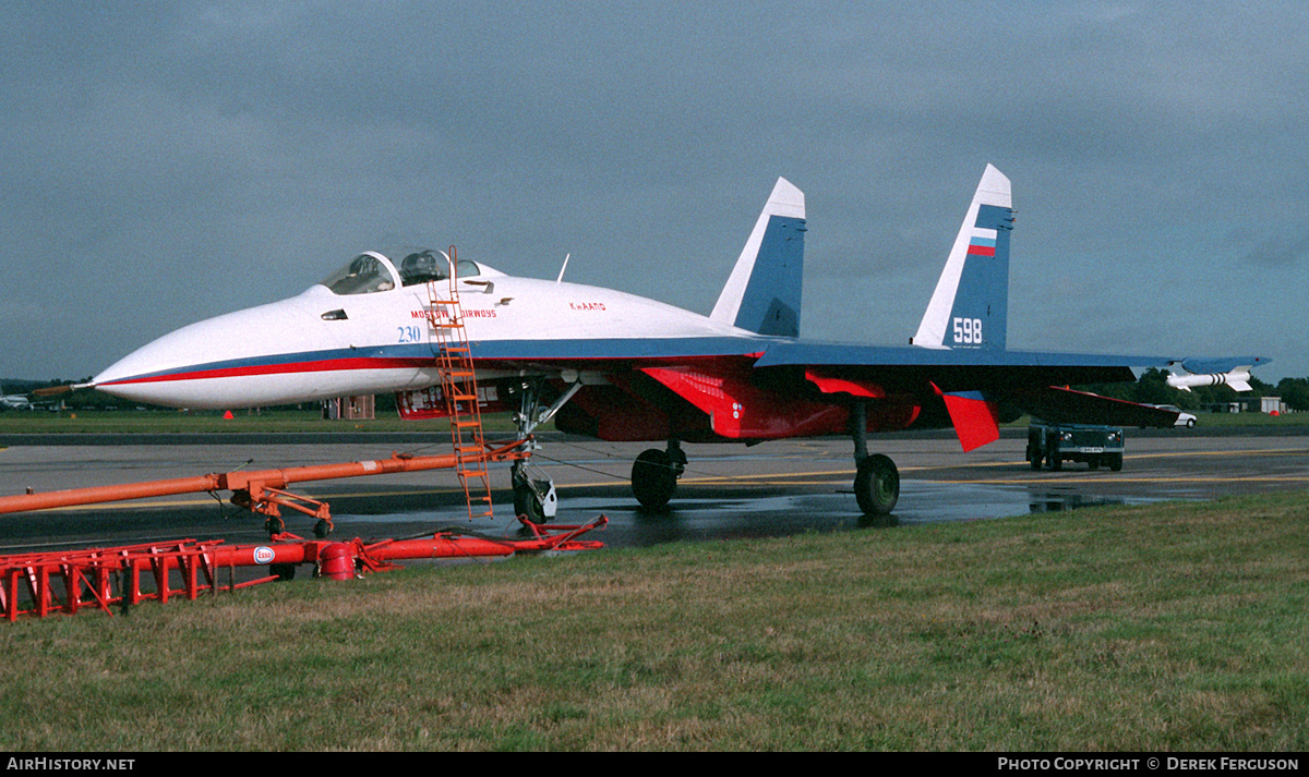 Aircraft Photo of 598 white | Sukhoi Su-27P | Russia - Air Force | AirHistory.net #627197