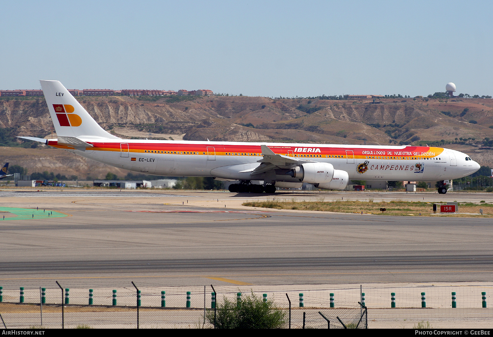 Aircraft Photo of EC-LEV | Airbus A340-642 | Iberia | AirHistory.net #627204