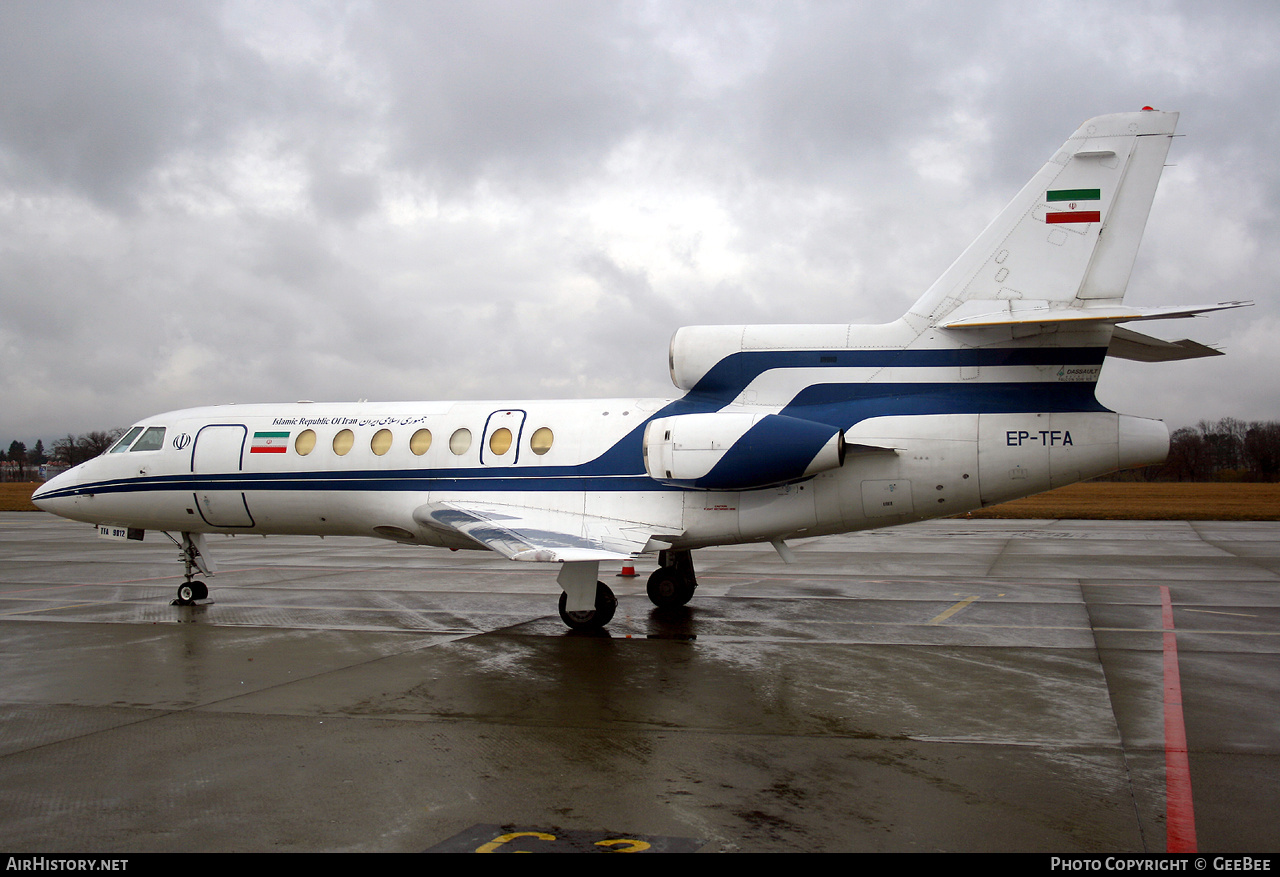 Aircraft Photo of EP-TFA | Dassault Falcon 50 | Islamic Republic of Iran | AirHistory.net #627208