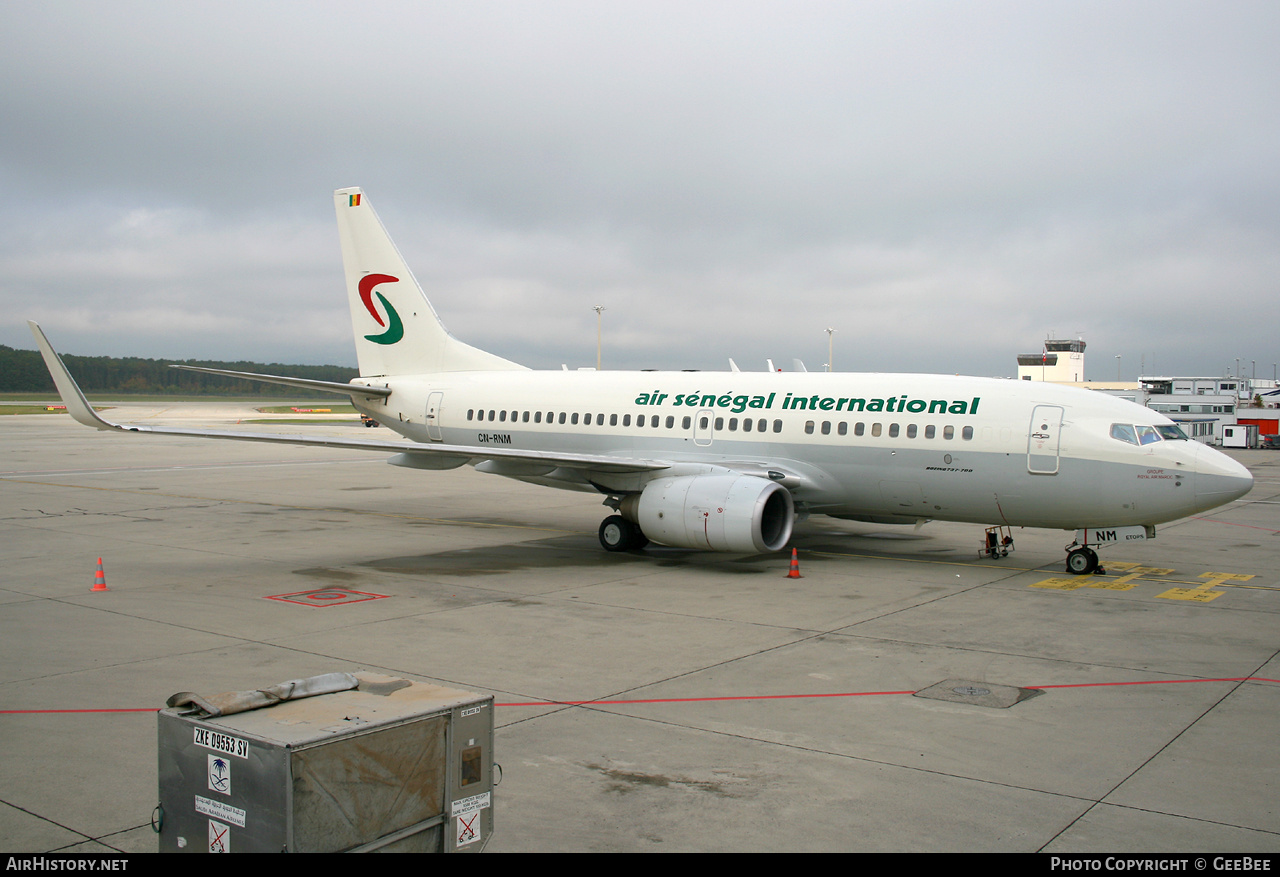 Aircraft Photo of CN-RNM | Boeing 737-7B6 | Air Senegal International | AirHistory.net #627211