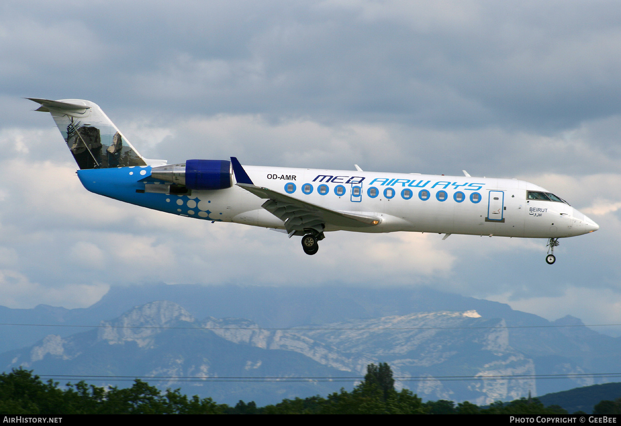 Aircraft Photo of OD-AMR | Canadair CRJ-200ER (CL-600-2B19) | Med Airways | AirHistory.net #627212