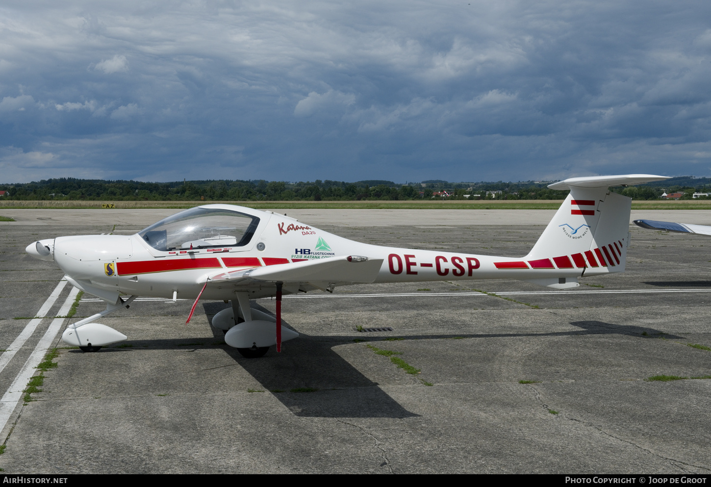 Aircraft Photo of OE-CSP | Diamond DA20A-1 Katana | Weisse Möwe Wels | AirHistory.net #627216