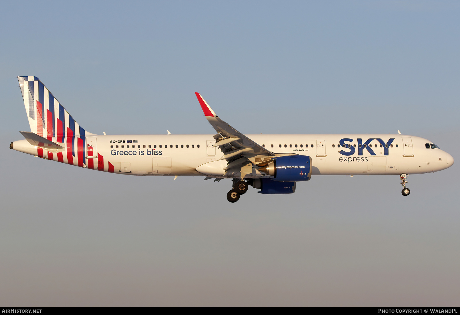 Aircraft Photo of SX-GRB | Airbus A321-251N | Sky Express | AirHistory.net #627222