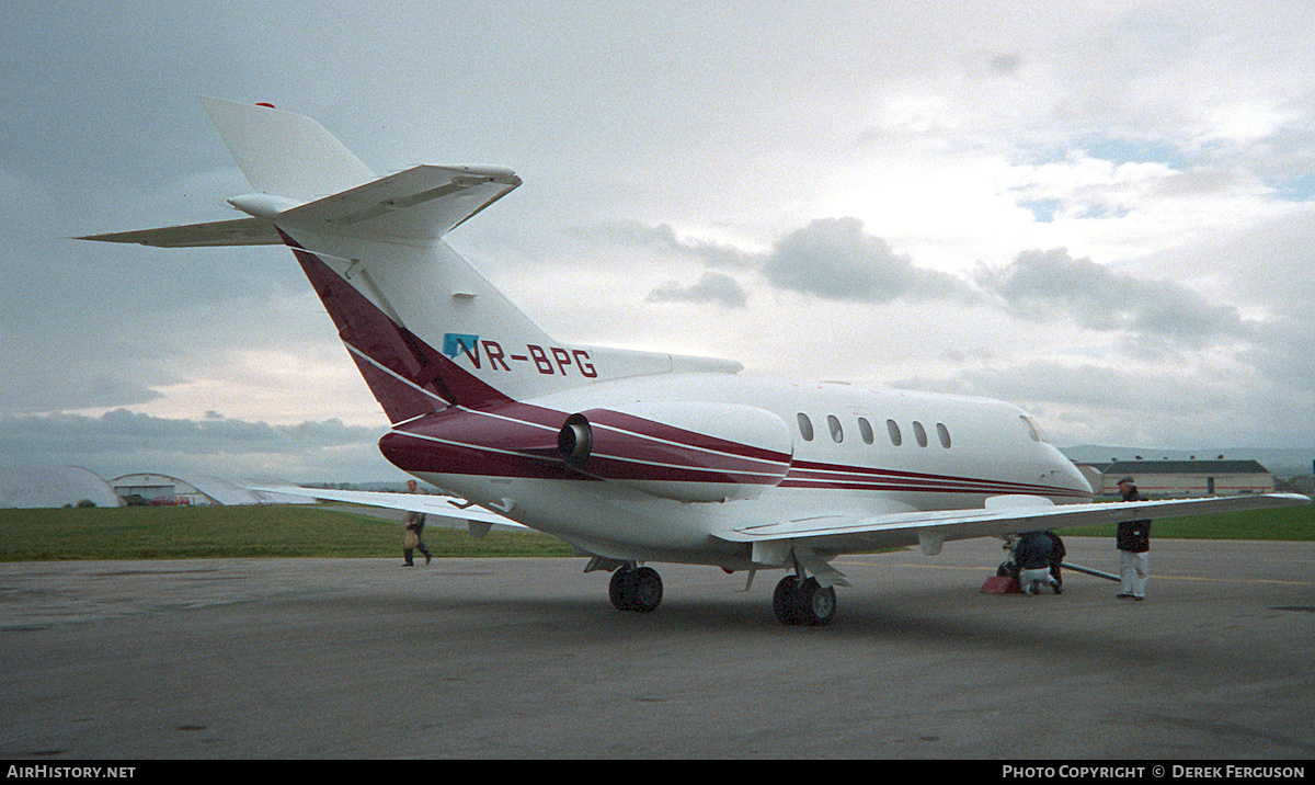 Aircraft Photo of VR-BPG / G-5-657 | British Aerospace BAe-125-800 | AirHistory.net #627227