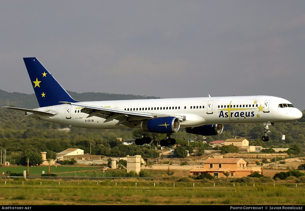 Aircraft Photo of G-OPJB | Boeing 757-23A | Astraeus Airlines | AirHistory.net #627228