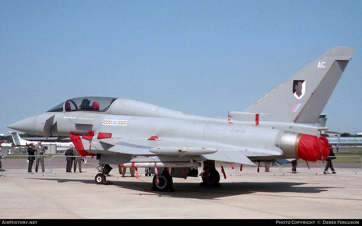 Aircraft Photo of ZJ800 | Eurofighter EF-2000 Typhoon T1 | UK - Air Force | AirHistory.net #627230