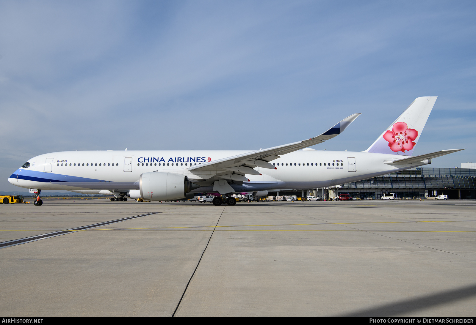 Aircraft Photo of B-18915 | Airbus A350-941 | China Airlines | AirHistory.net #627233