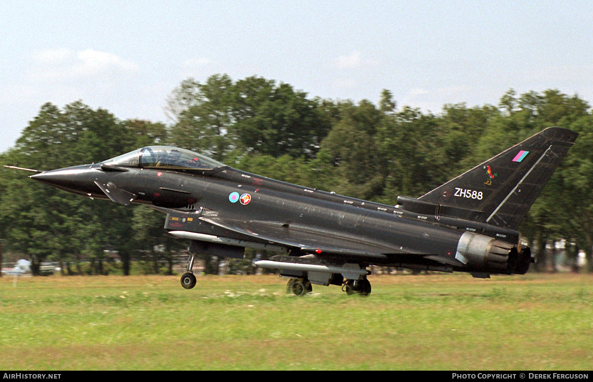 Aircraft Photo of ZH588 | Eurofighter EF-2000 Typhoon DA | UK - Air Force | AirHistory.net #627237