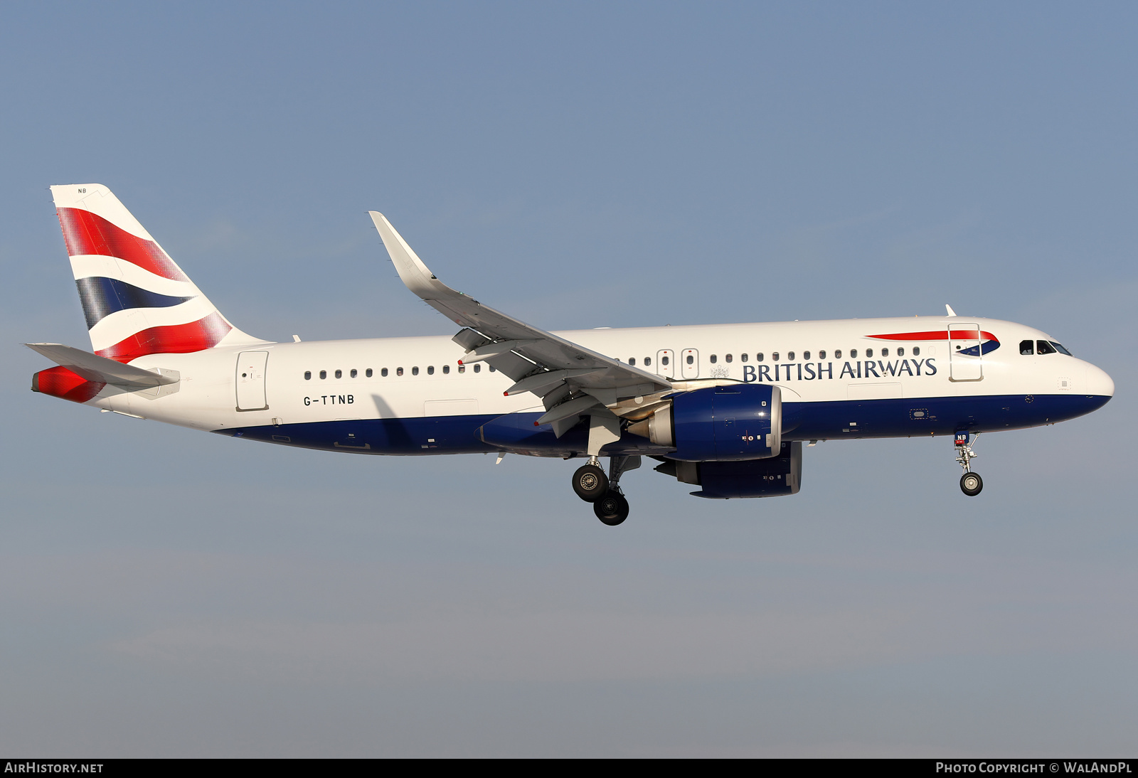 Aircraft Photo of G-TTNB | Airbus A320-251N | British Airways | AirHistory.net #627238