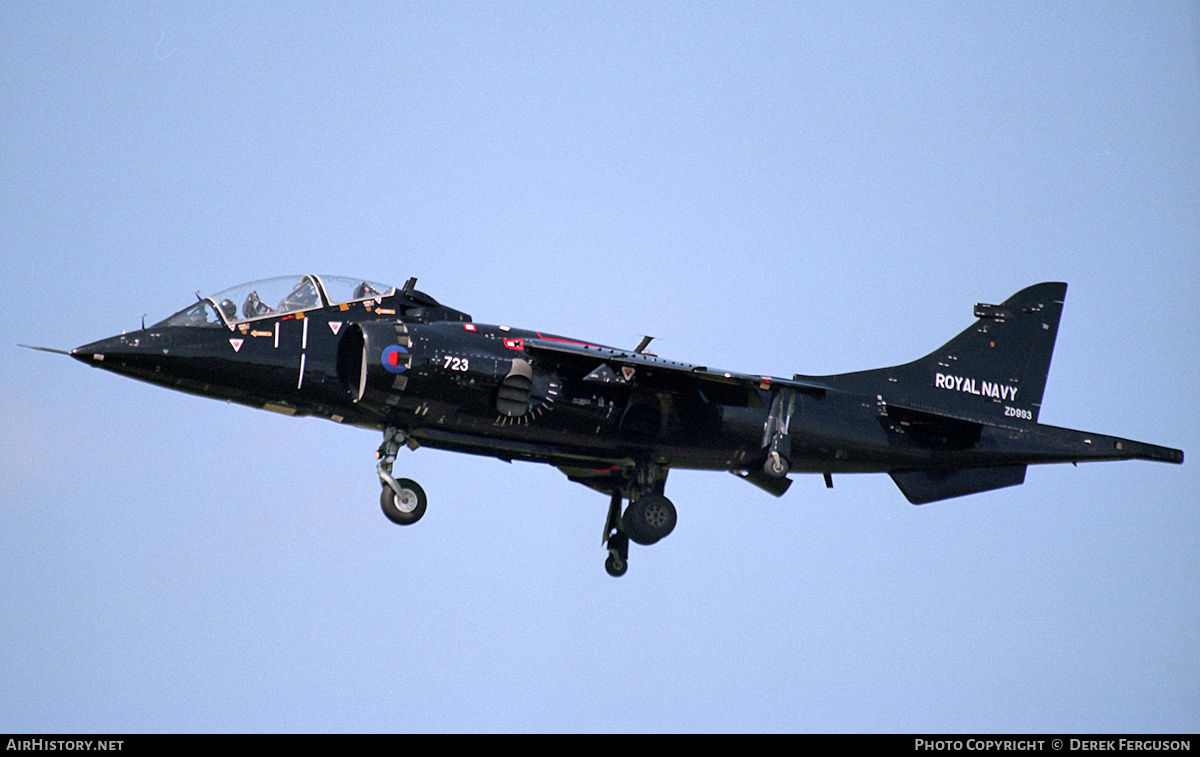 Aircraft Photo of ZD993 | Hawker Siddeley Harrier T8 | UK - Navy | AirHistory.net #627241