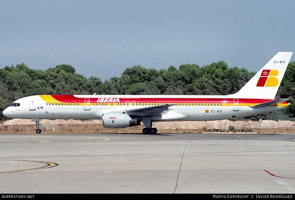 Aircraft Photo of EC-611 | Boeing 757-256 | Iberia | AirHistory.net #627244