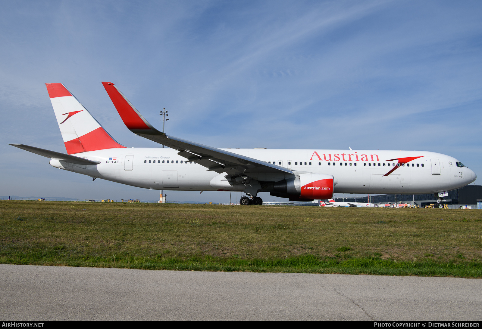 Aircraft Photo of OE-LAZ | Boeing 767-3Z9/ER | Austrian Airlines | AirHistory.net #627249