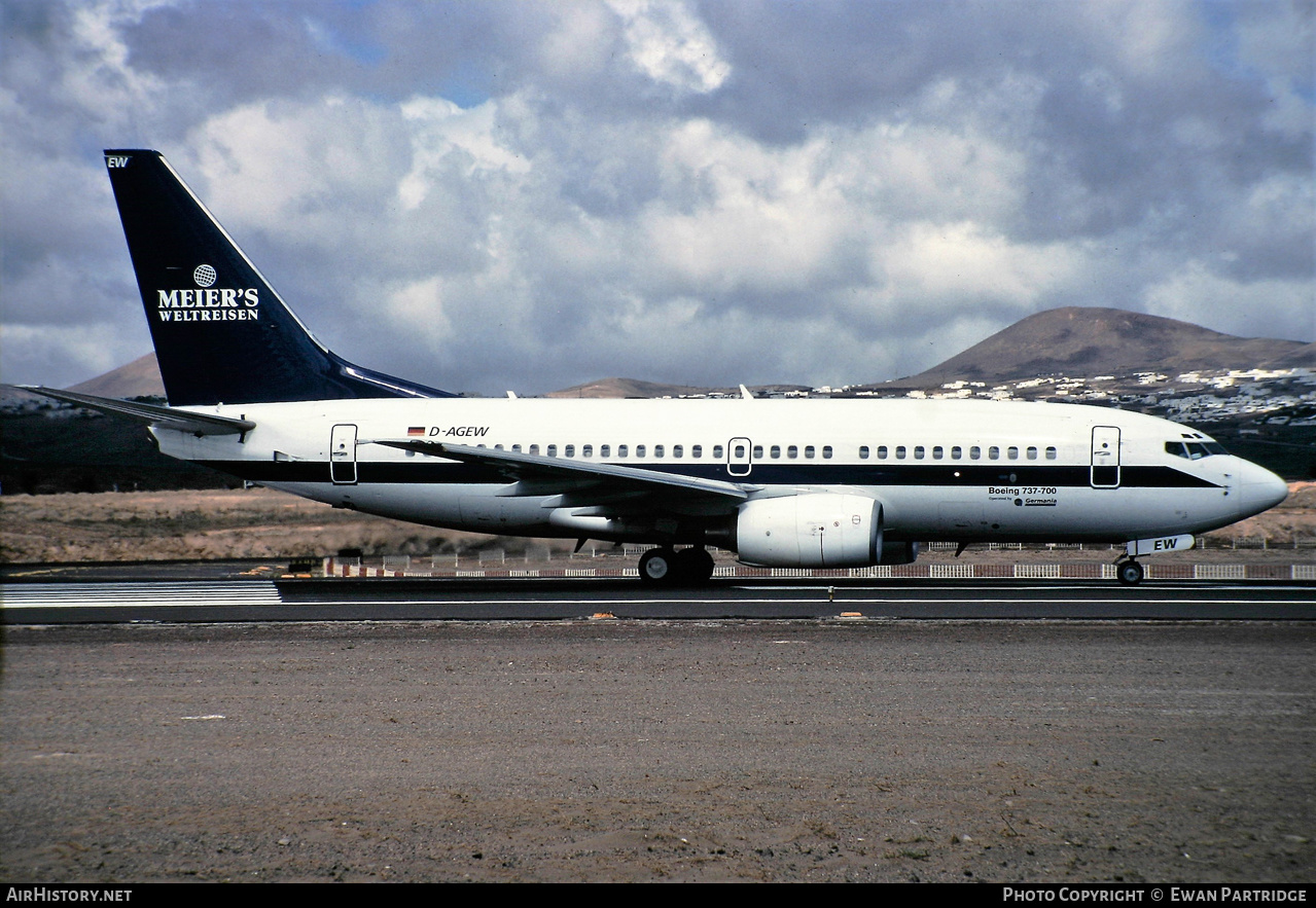 Aircraft Photo of D-AGEW | Boeing 737-75B | Germania | AirHistory.net #627256