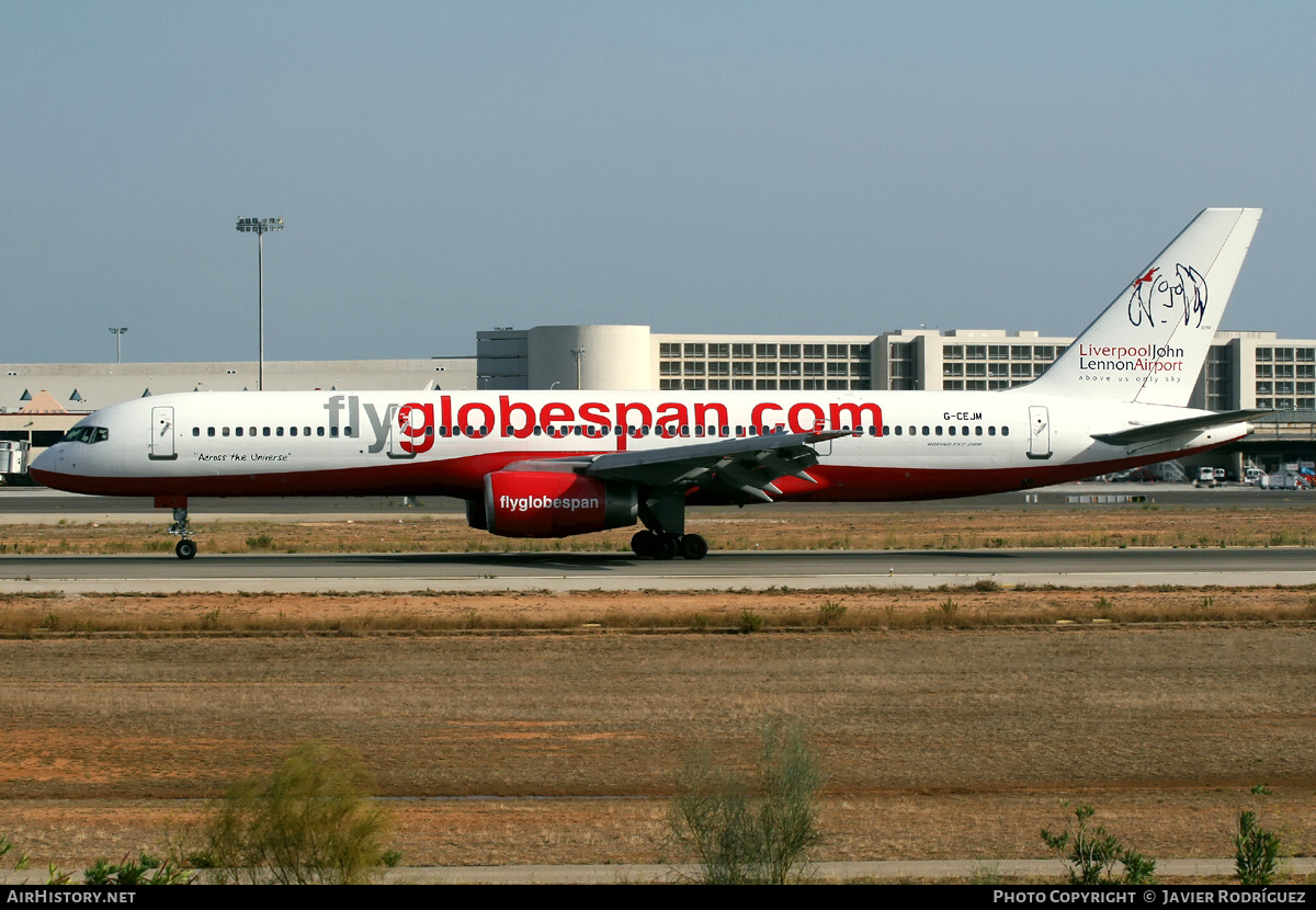 Aircraft Photo of G-CEJM | Boeing 757-28A | Flyglobespan | AirHistory.net #627261