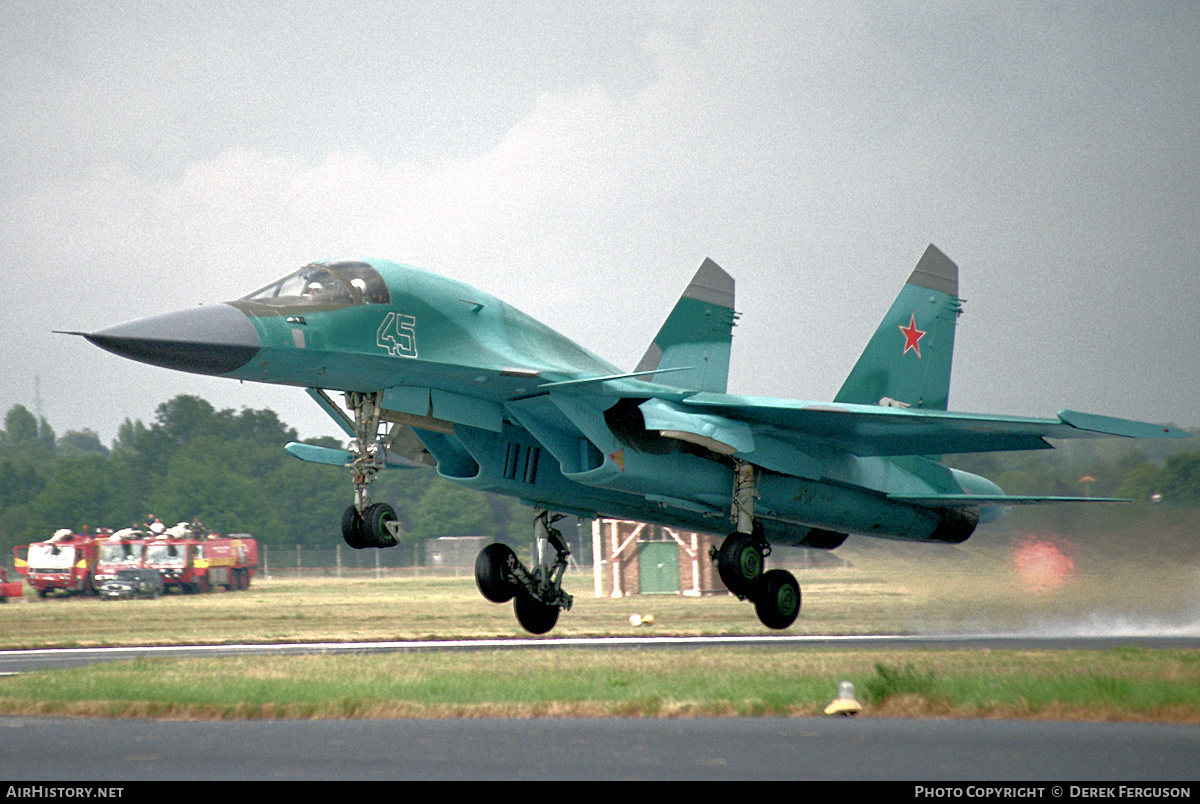 Aircraft Photo of 45 white | Sukhoi Su-34 | Russia - Air Force | AirHistory.net #627268