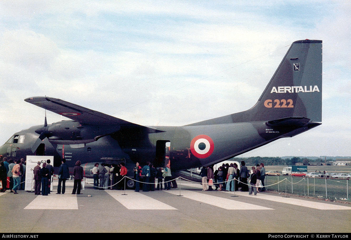 Aircraft Photo of MM62114 | Aeritalia G-222TCM | Italy - Air Force | AirHistory.net #627275