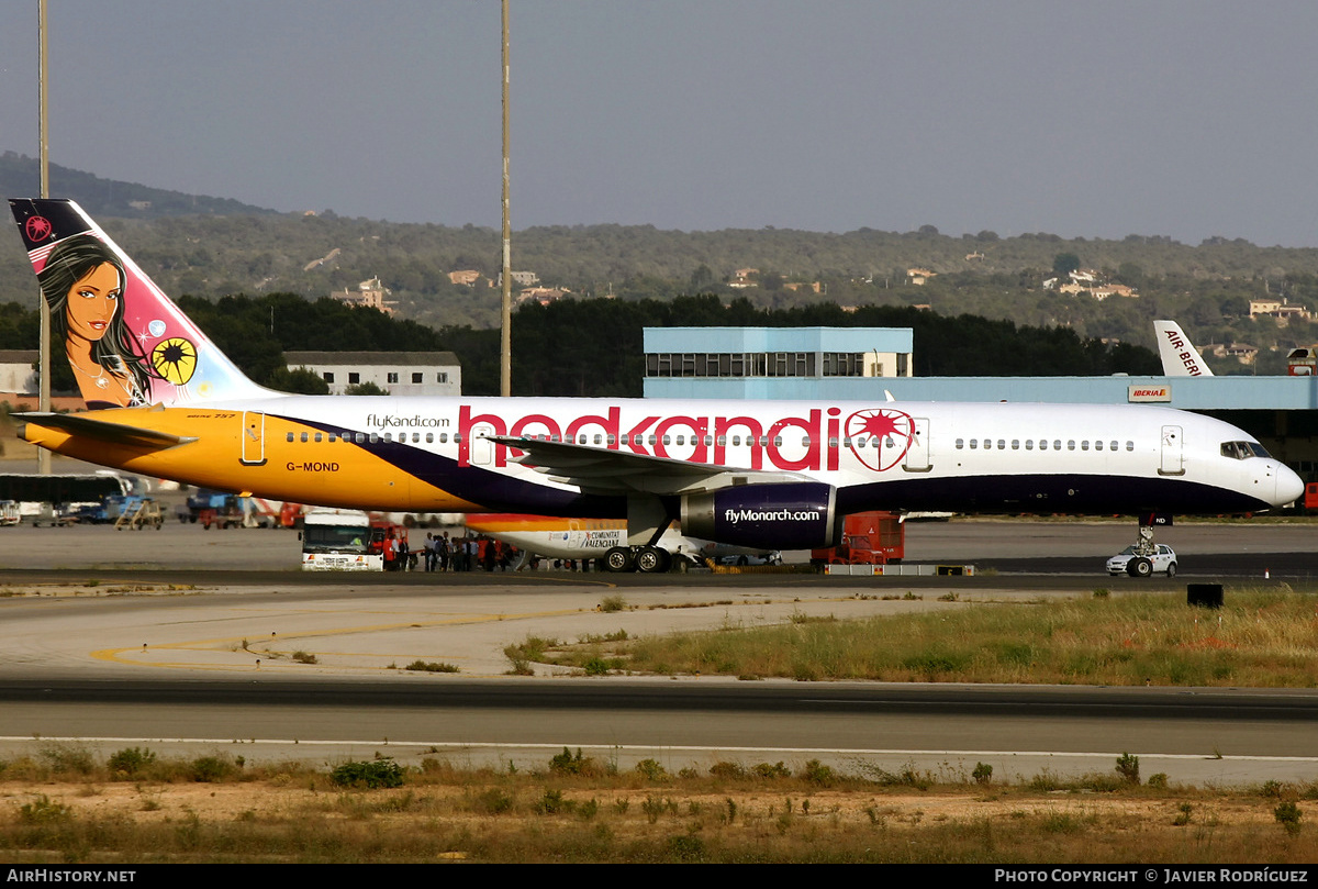 Aircraft Photo of G-MOND | Boeing 757-2T7 | Monarch Airlines | AirHistory.net #627279