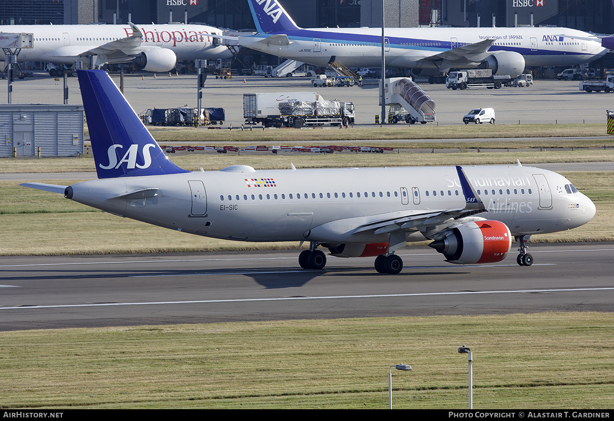 Aircraft Photo of EI-SIC | Airbus A320-251N | Scandinavian Airlines - SAS | AirHistory.net #627287