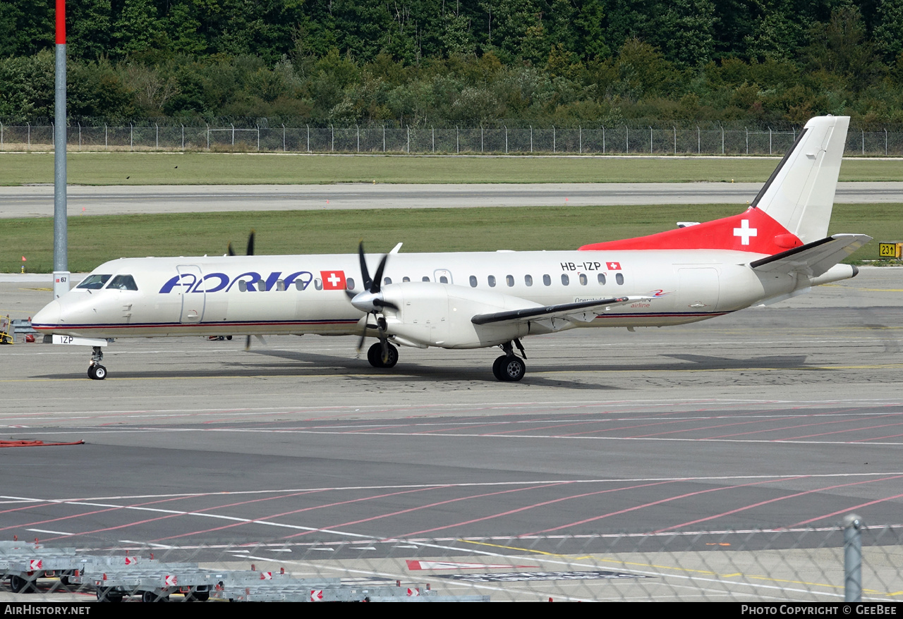 Aircraft Photo of HB-IZP | Saab 2000 | Adria Airways Switzerland | AirHistory.net #627300