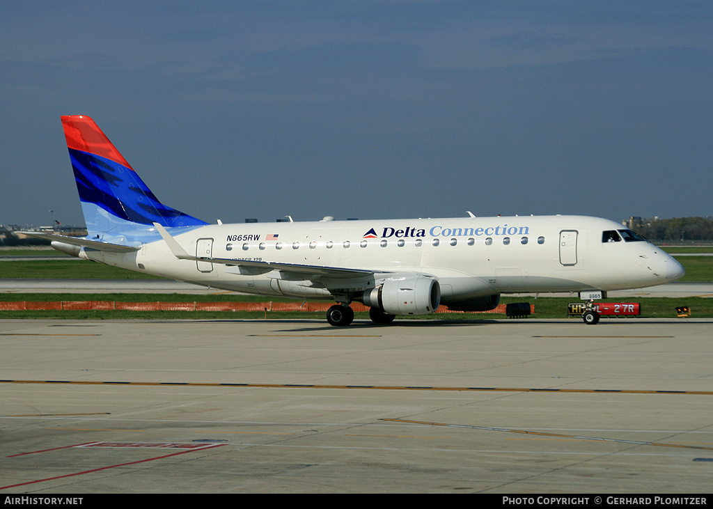 Aircraft Photo of N865RW | Embraer 170SE (ERJ-170-100SE) | Delta Connection | AirHistory.net #627306